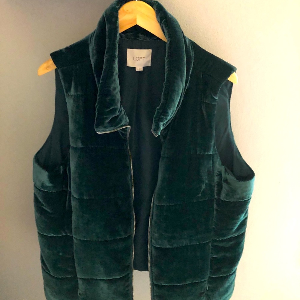 Loft Emerald Green Vest